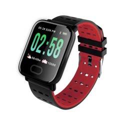 Smartwatch A6 Bluetooth Rojo